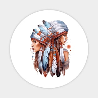 Native American Women Magnet